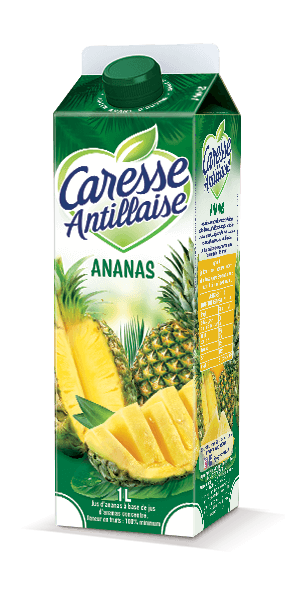 Jus de fruits Ananas / Jus ananas - Caresse Antillaise, jus de fruits , compotes et sorbets