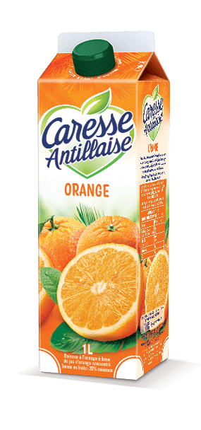 Jus de fruits Orange / Jus d'orange - Caresse Antillaise, jus de fruits , compotes et sorbets