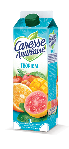 Jus de fruits Tropical / Jus tropical - Caresse Antillaise, jus de fruits , compotes et sorbets