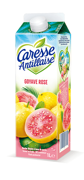 Jus de fruits Goyave Rose / Jus de Goyave rose - Caresse Antillaise, jus de fruits , compotes et sorbets